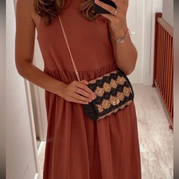 NWT Zara Bi-color Crossbody Bag - Picture 8 of 16